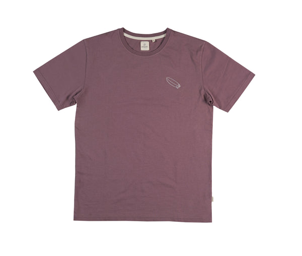 Twins & Fins - Seapath Men T-shirt Organic Cotton Grape