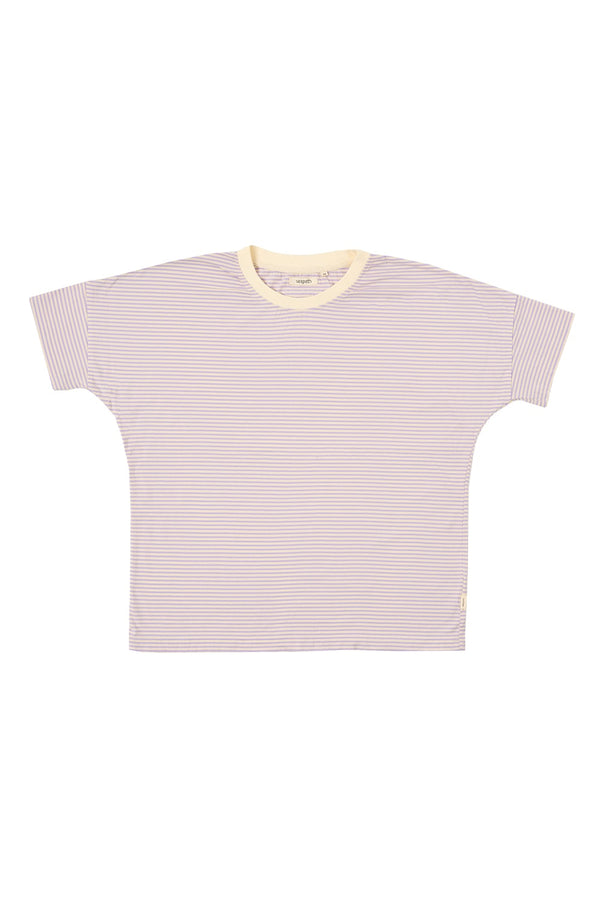 Mareta - Seapath T-shirt Women Deadstock Cotton Purple/Ecru