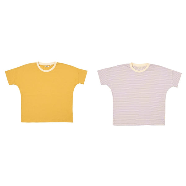 Bundle - Seapath Mareta  Women T-shirt Mustard/Purple