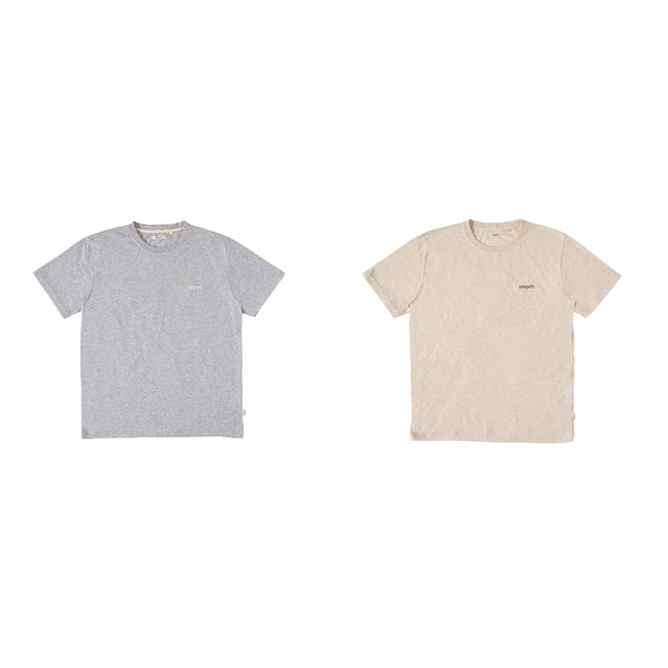 Seapath T-shirt Heather Beige/Heather Gray