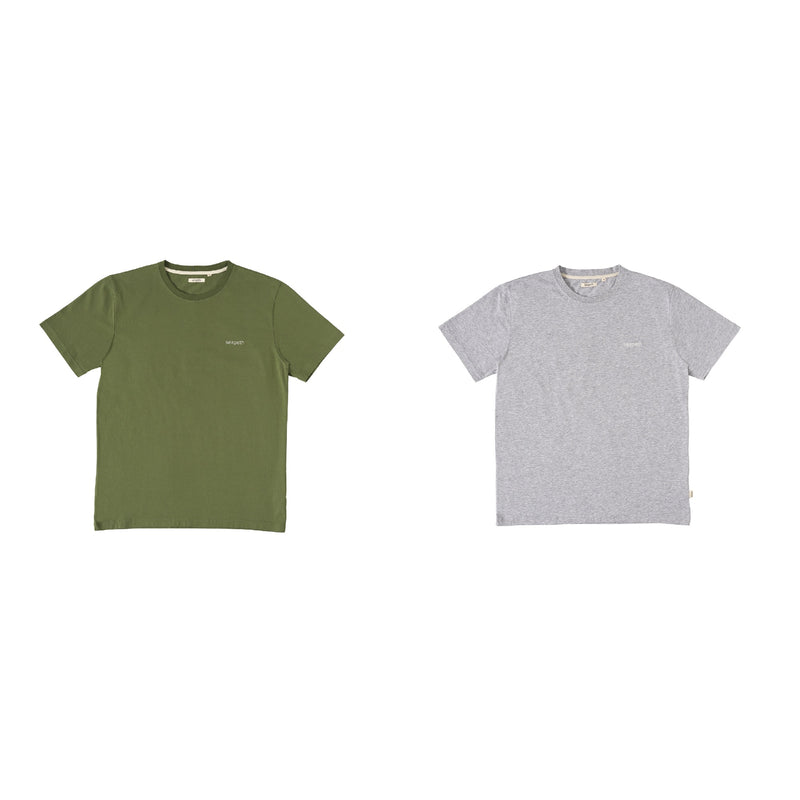 Seapth T-shirt Olive/Heather Gray