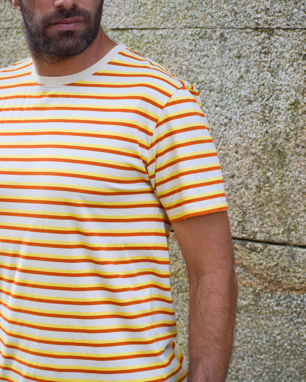 Vicentina - Seapath Men T-shirt Stripes Organic Cotton