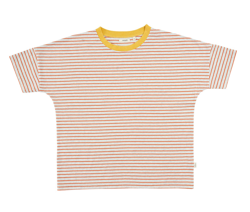 Mareta - Seapath T-Shirt Frauen Baumwolle aus Deadstock