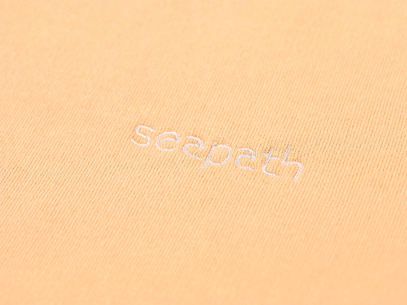 Seapath Women Zip Jacket Organic Cotton Apicot