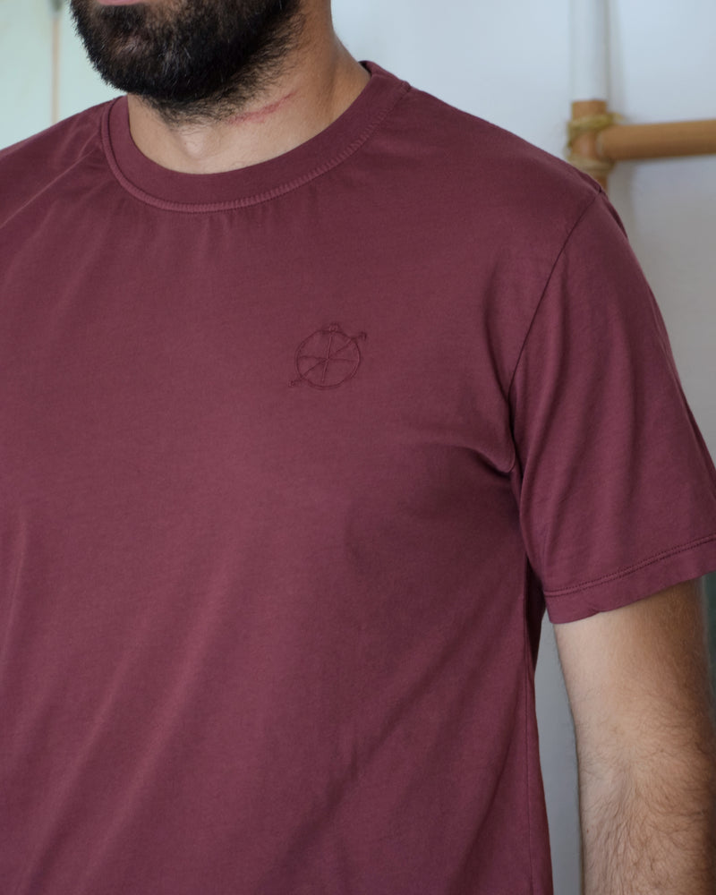 Astrolabe - Seapath Männer T-shirt Bio und recycelte Baumwolle Port