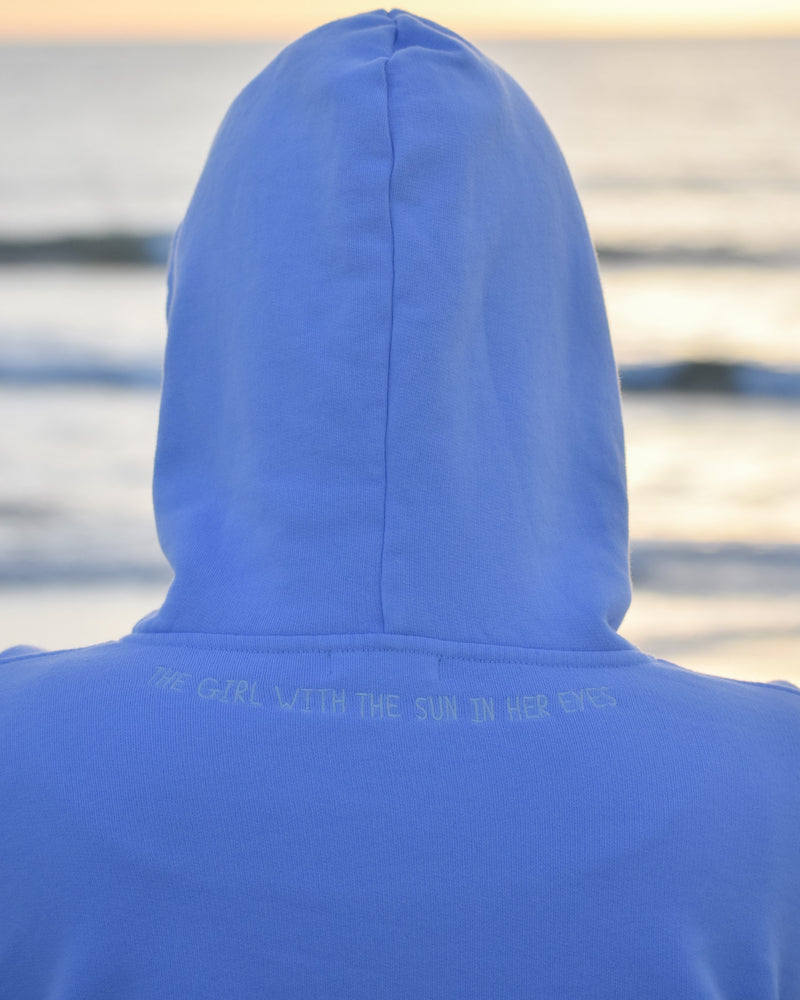 The Sun - Seapath Frauen Hoodie Bio und Recycelte Baumwolle Light Blue
