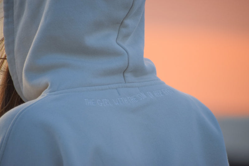The Sun - Seapath Women Hoodie Organic and Recycled Cotton Sand